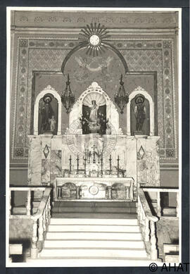 Altar major de l'església parroquial de l'Assumpció.