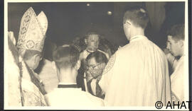 Ordenació d'un grup de nous missioners claretians a l'església de la Mare de Déu del Lledó de Valls.