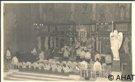 Ordenació d'un grup de nous missioners claretians a l'església de la Mare de Déu del Lledó de Valls.