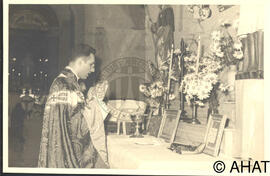 Ordenació d'un grup de nous missioners claretians a l'església de la Mare de Déu del Lledó de Valls.