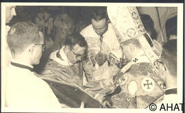 Ordenació d'un grup de nous missioners claretians a l'església de la Mare de Déu del Lledó de Valls.