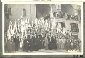 "Recuerdo de la Xª Asamblea de Hermandades Ferroviarias, celebrada en Vitoria, del 4 al 8 de...