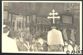Ordenació d'un grup de nous missioners claretians a l'església de la Mare de Déu del Lledó de Valls.